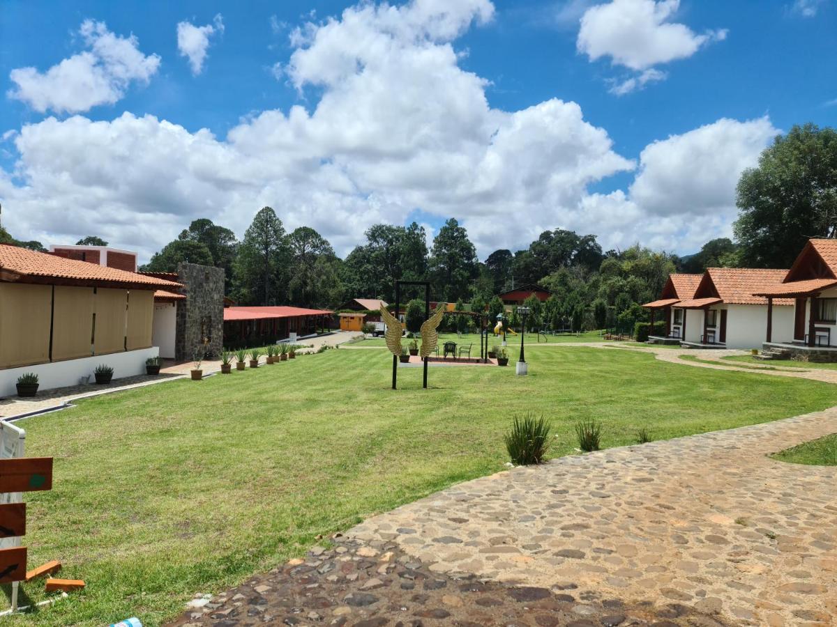 הואסקה דה אוקמפו Finca Los Angeles Hospederia & Sociales מראה חיצוני תמונה