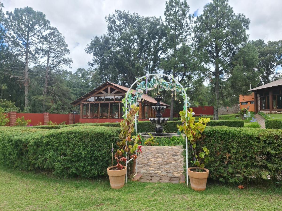 הואסקה דה אוקמפו Finca Los Angeles Hospederia & Sociales מראה חיצוני תמונה