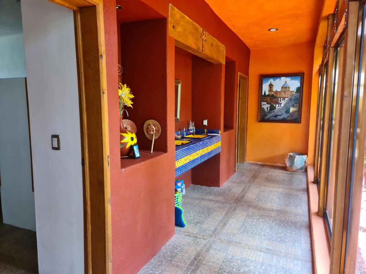 הואסקה דה אוקמפו Finca Los Angeles Hospederia & Sociales מראה חיצוני תמונה