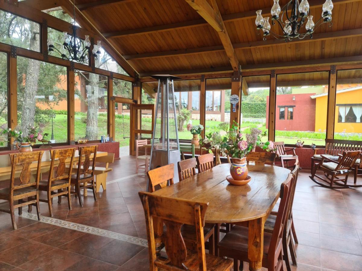 הואסקה דה אוקמפו Finca Los Angeles Hospederia & Sociales מראה חיצוני תמונה