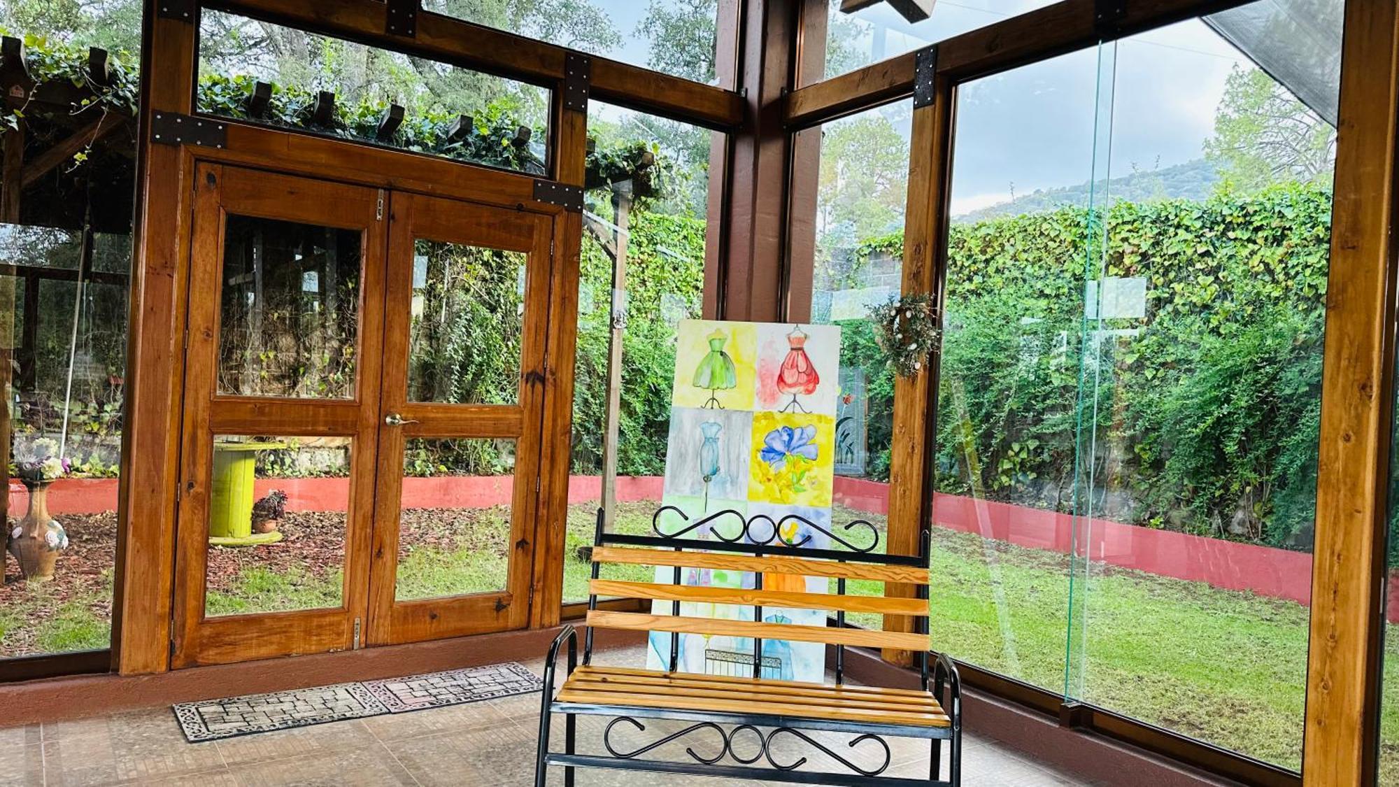 הואסקה דה אוקמפו Finca Los Angeles Hospederia & Sociales מראה חיצוני תמונה